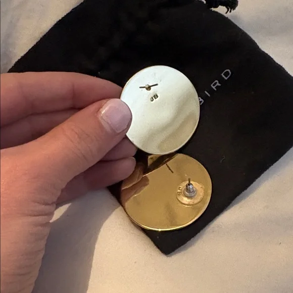 Jenny Bird Ariel disc earrings - Picture 4 of 5